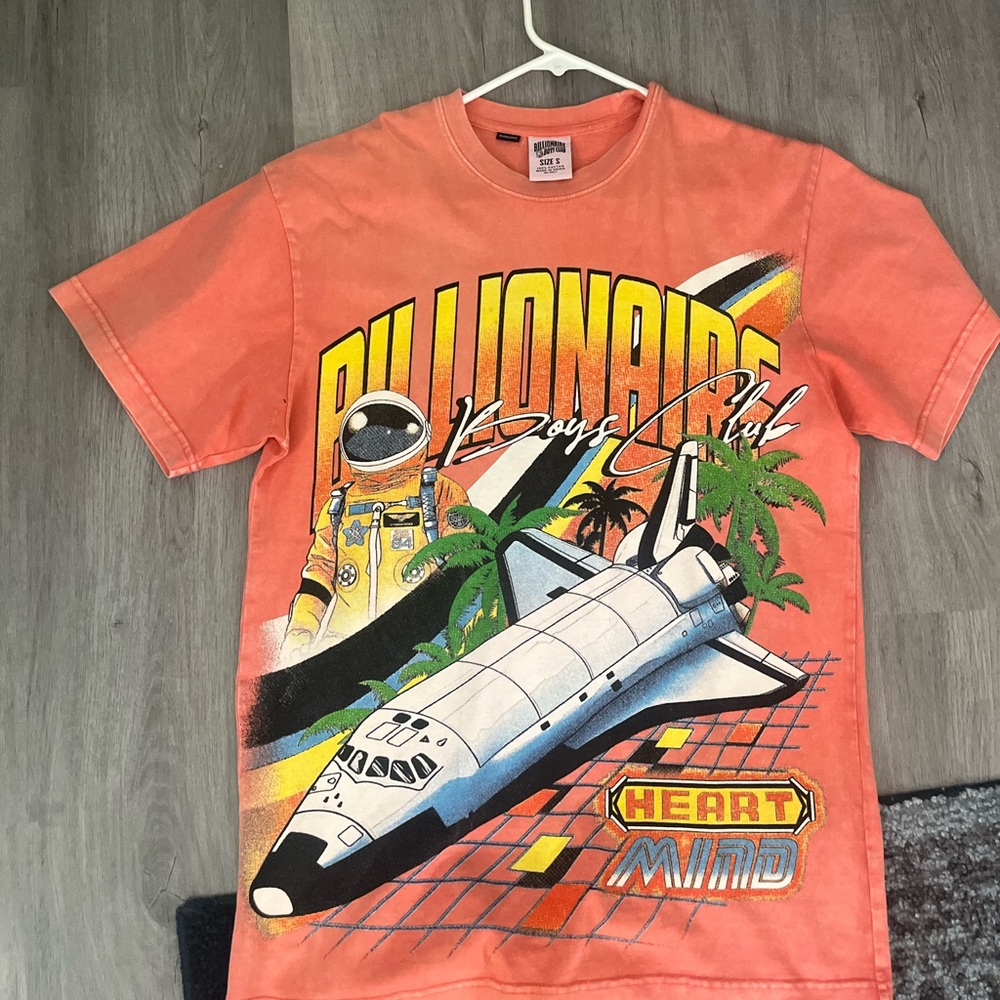 Billionaire Boys Club Orange Space Shuttle Tee